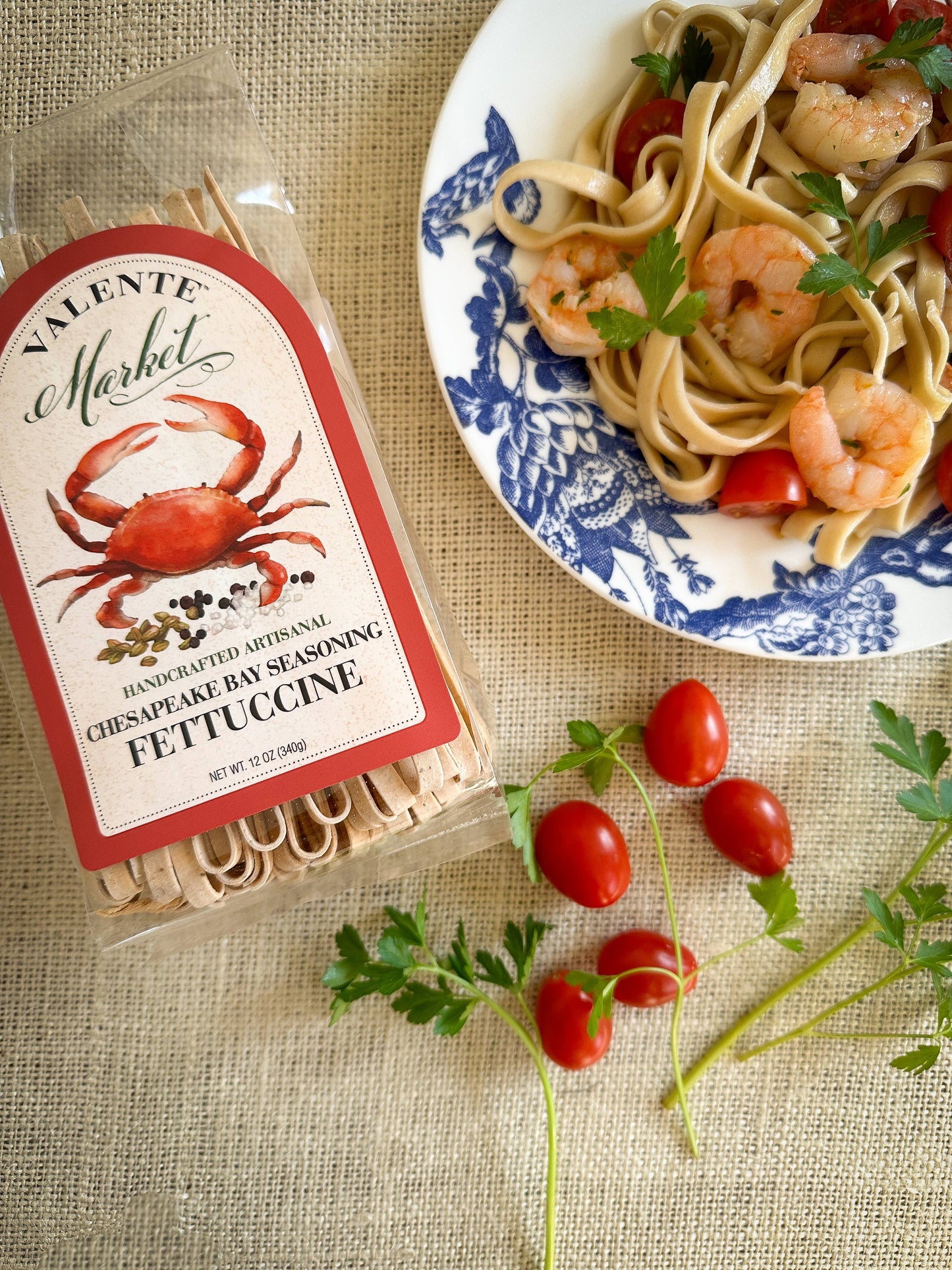 Chesapeake Bay Seasoning Linguine /Dry Specialty Pasta