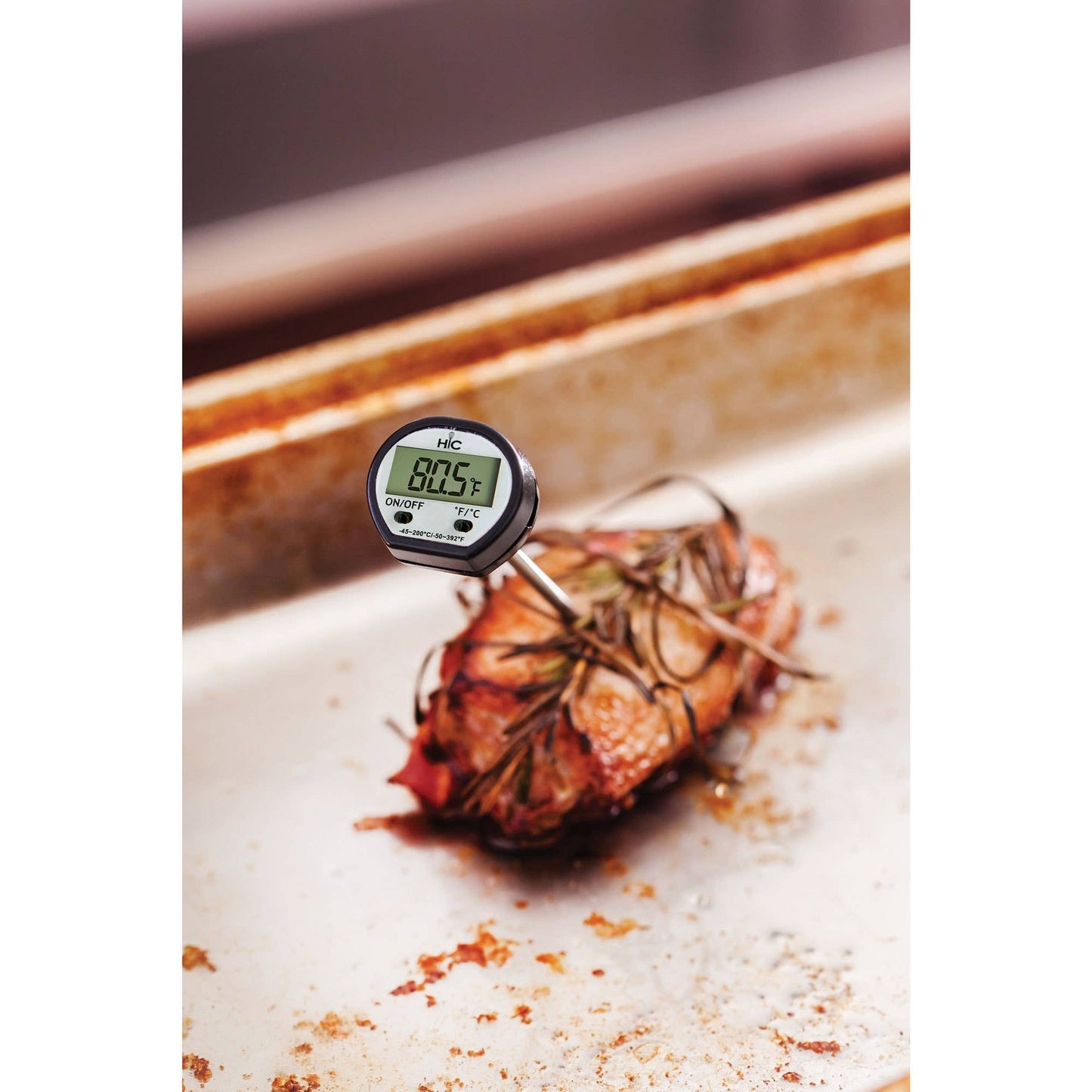 Instant-Read Digital Meat Thermometer – Fast & Accurate