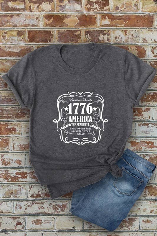 Unisex Round Neck Short Sleeve T-Shirt