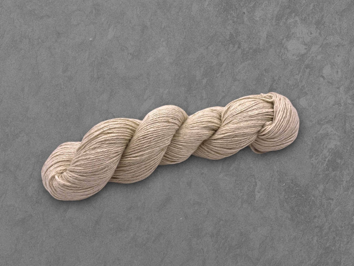 Undyed Yarn: Organic Cotton / Linen DK Knitting Yarn