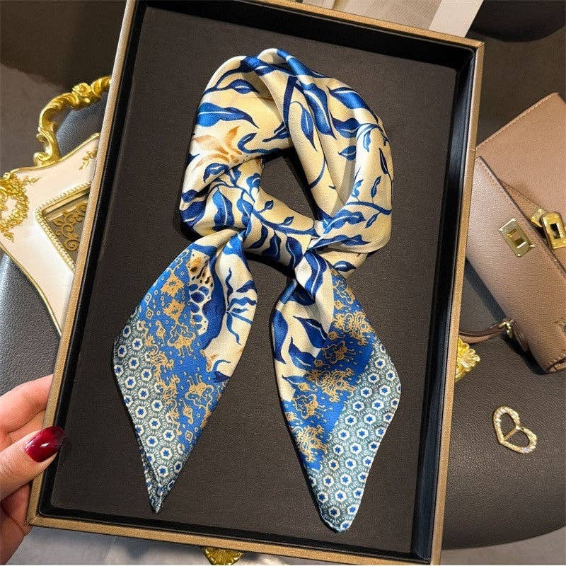 Fashion Print Square Scarf