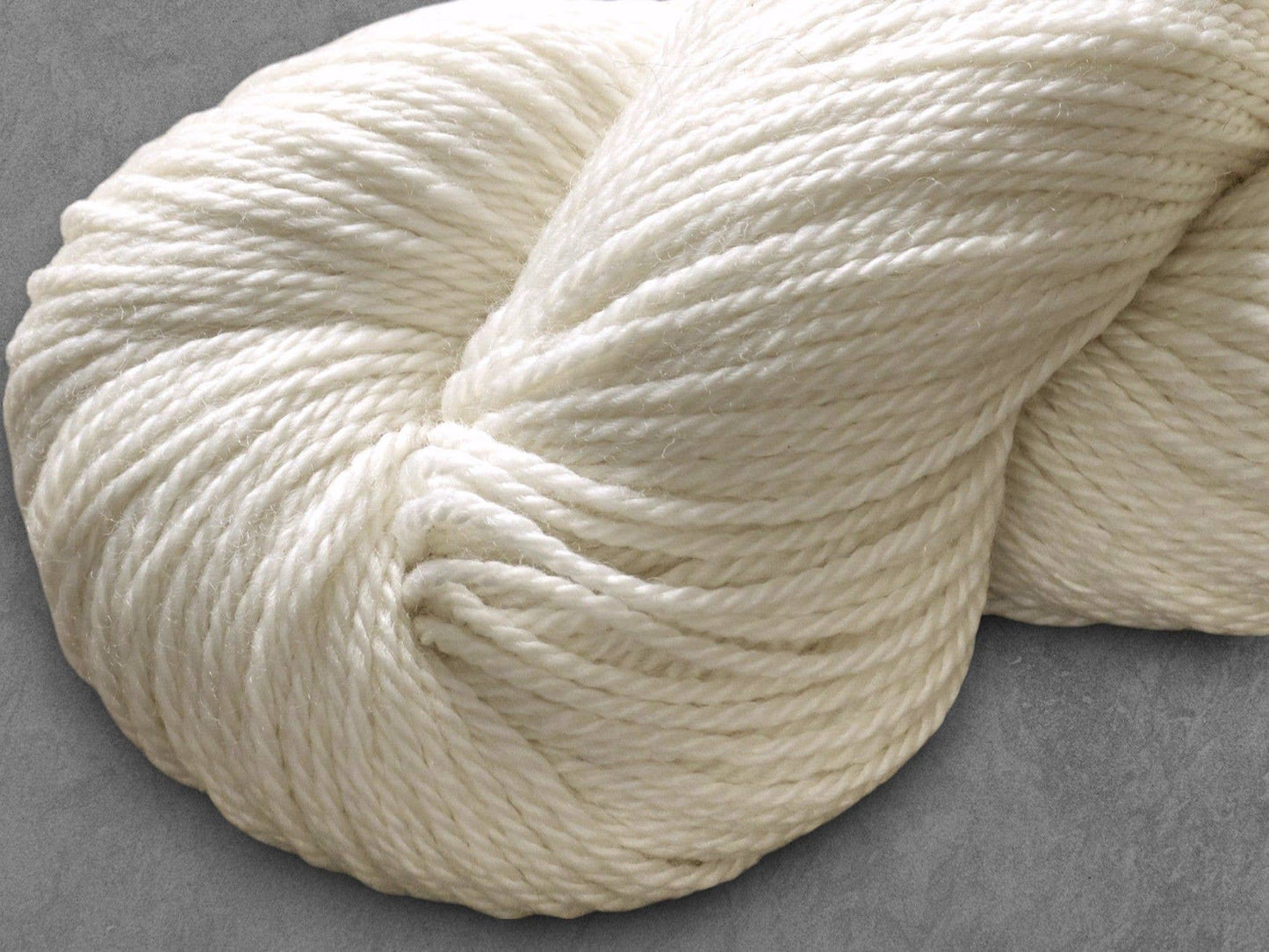 Undyed Yarn: Superwash Merino Sport Knitting Yarn