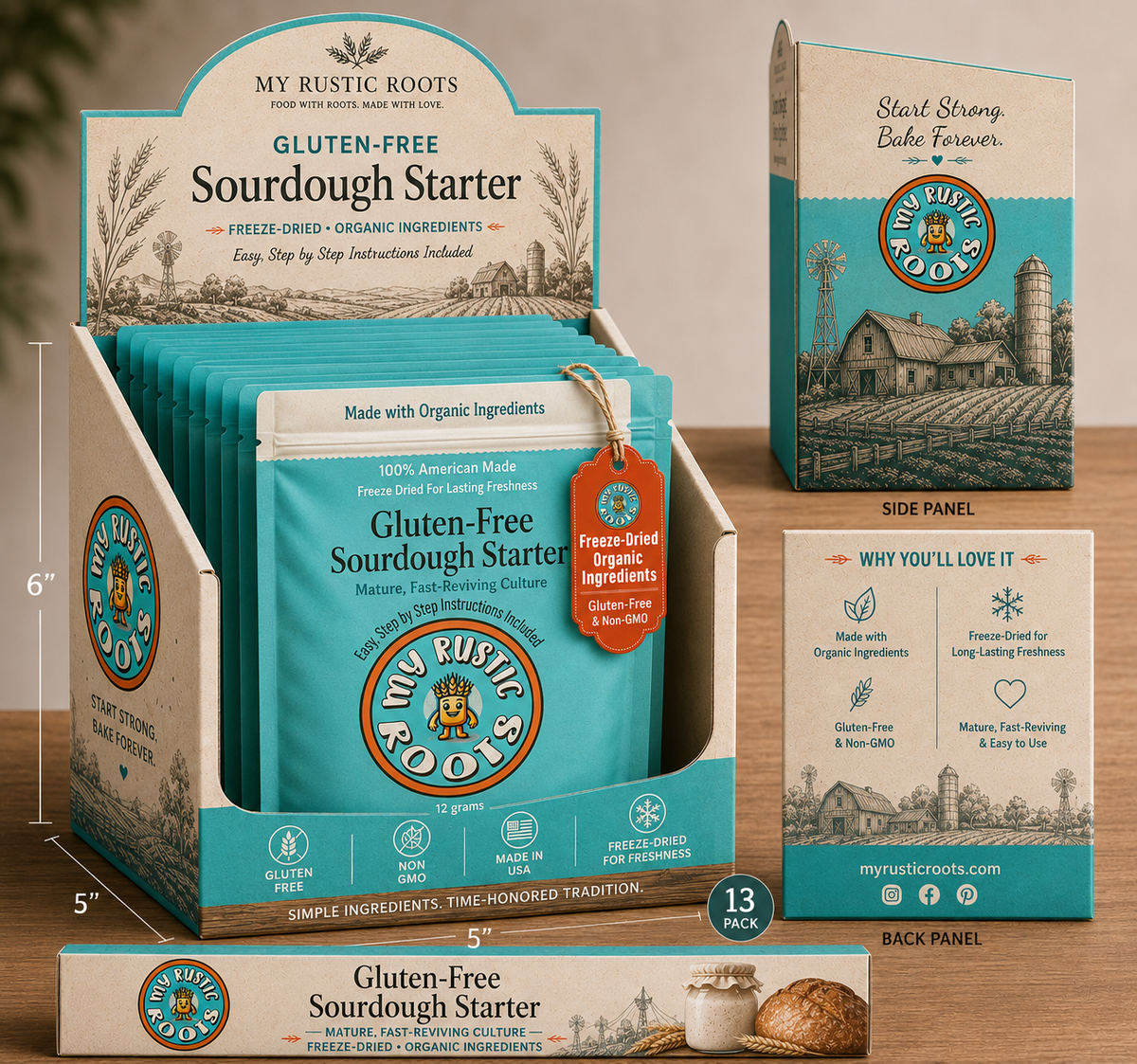 Display Box - for our gluten free bags