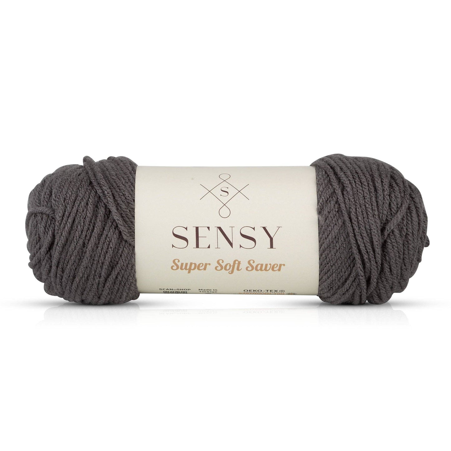Sensy Super Soft Saver Yarn, 3.5 oz, 190 Yards, Gauge 4 Medium