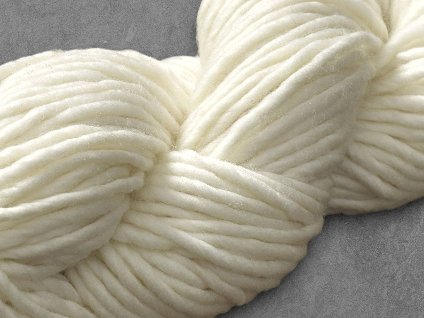 Undyed Yarn: SW Merino Super Chunky Single Knitting Yarn