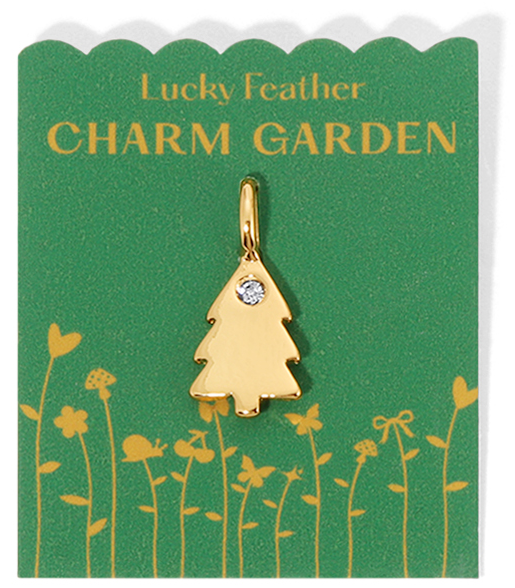 Charm Garden - Holiday - Tree - Gold