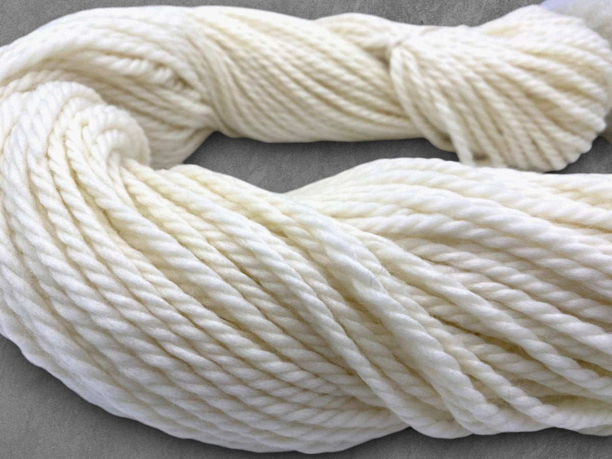 Undyed Yarn: Superwash Merino Super Chunky Knitting Yarn