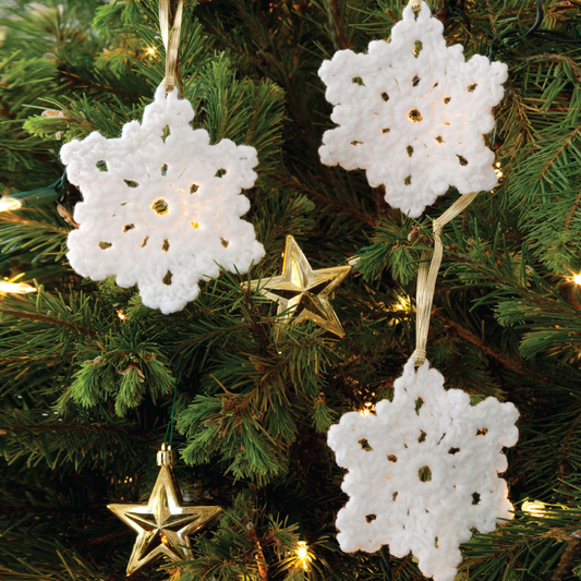 Crochet Snow Flake Ornament Class